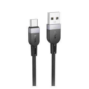 Cablu Hoco X109 Energy silicone charging data cable Type-C (L=2M) [Black]